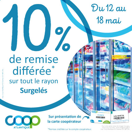 Offre coopérateurs avril 2025 - Surgelés