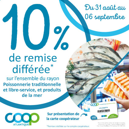 Offre cooperateurs septembre 2026 - Poissonnerie