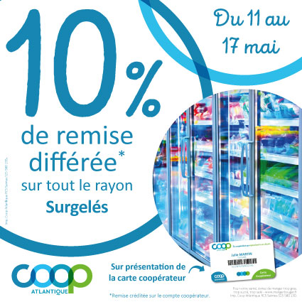 Offre coopérateurs mai 2026 - Surgelés