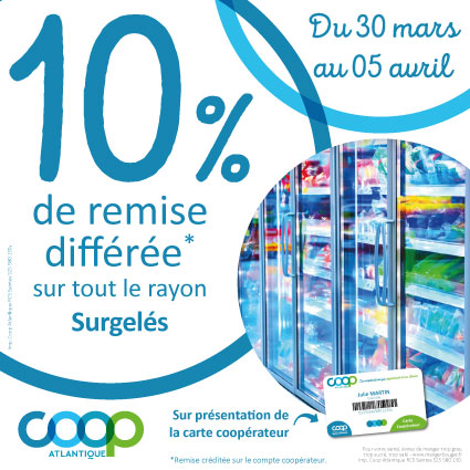 Offre cooperateurs avril 2026 - surgelés