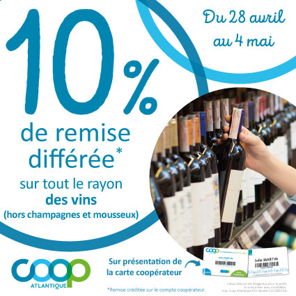 Offre cooperateurs mai 2025 - Vins