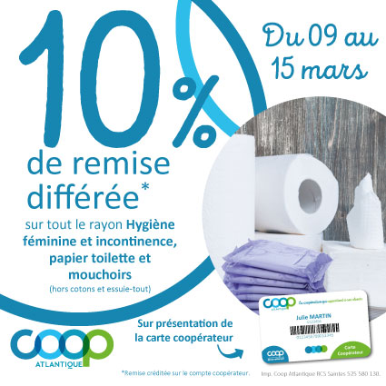 Offre coopérateurs mars 2026 - hygiène